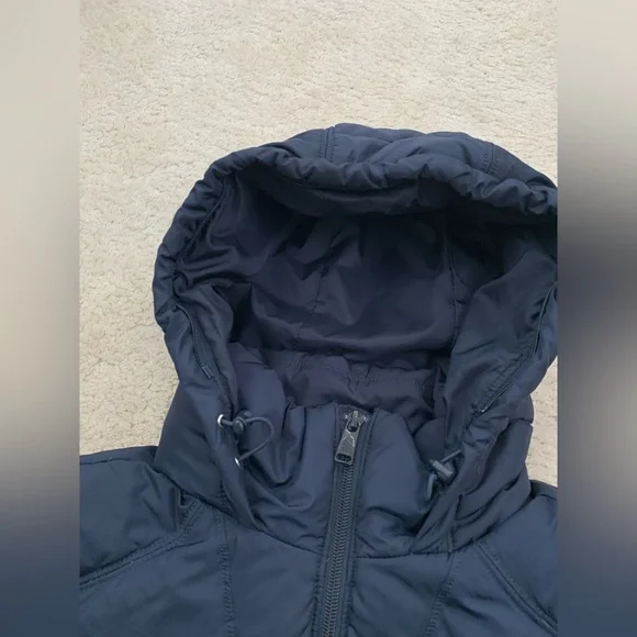 The North Face Women’s Small Navy Blue Gotham Il Hooded 550 Down Puffer Jacket - Picture 5 of 14
